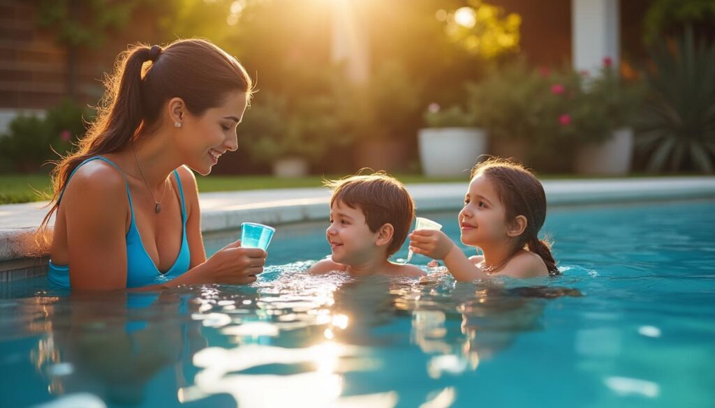 Comment rendre le traitement au brome efficace pour une piscine familiale ?