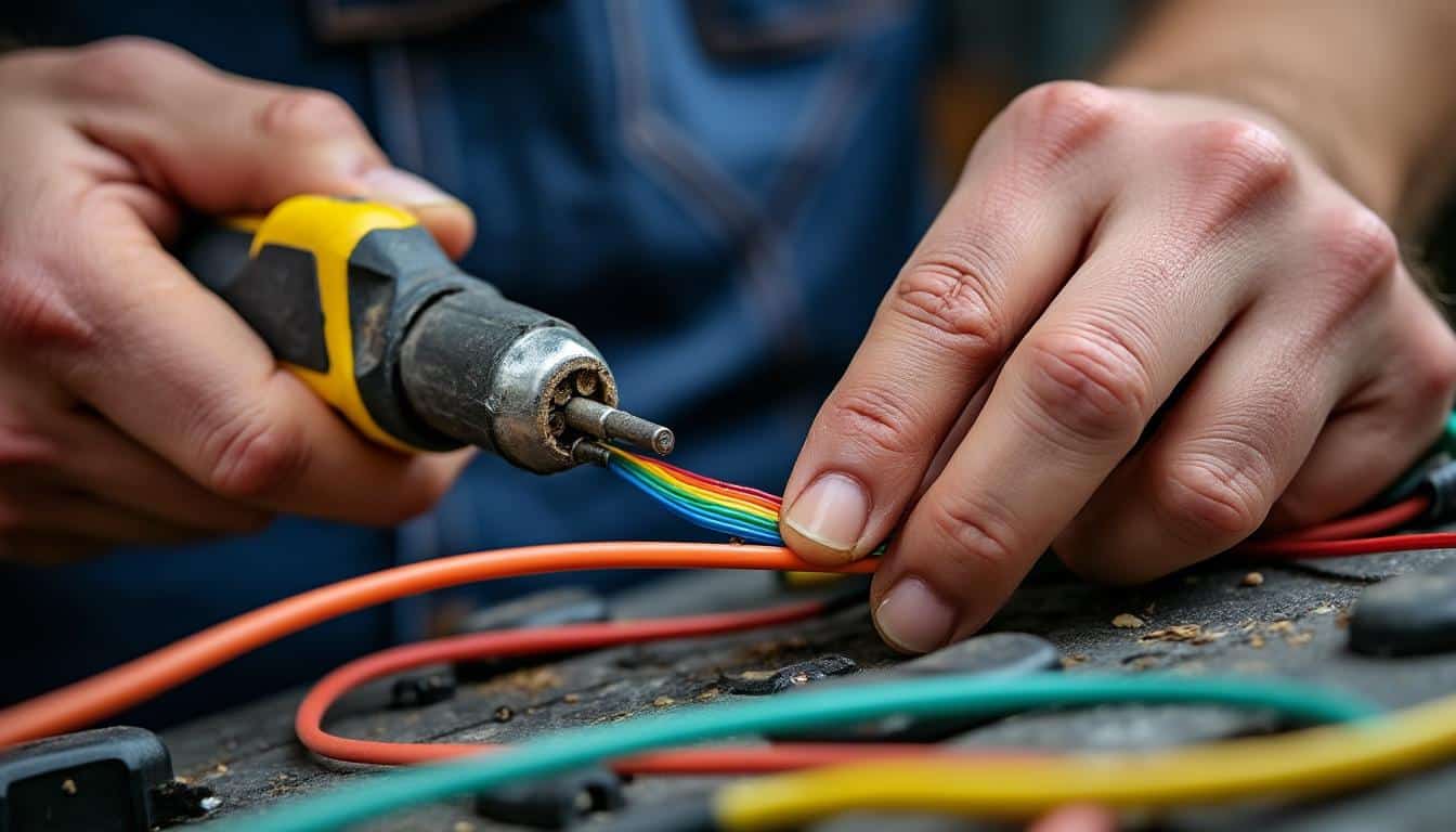 Conseils pour la manipulation d’un fil souple à la pince électricité