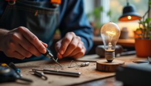 Tuto étape par étape pour réparer vos lampes avec une pince électricité