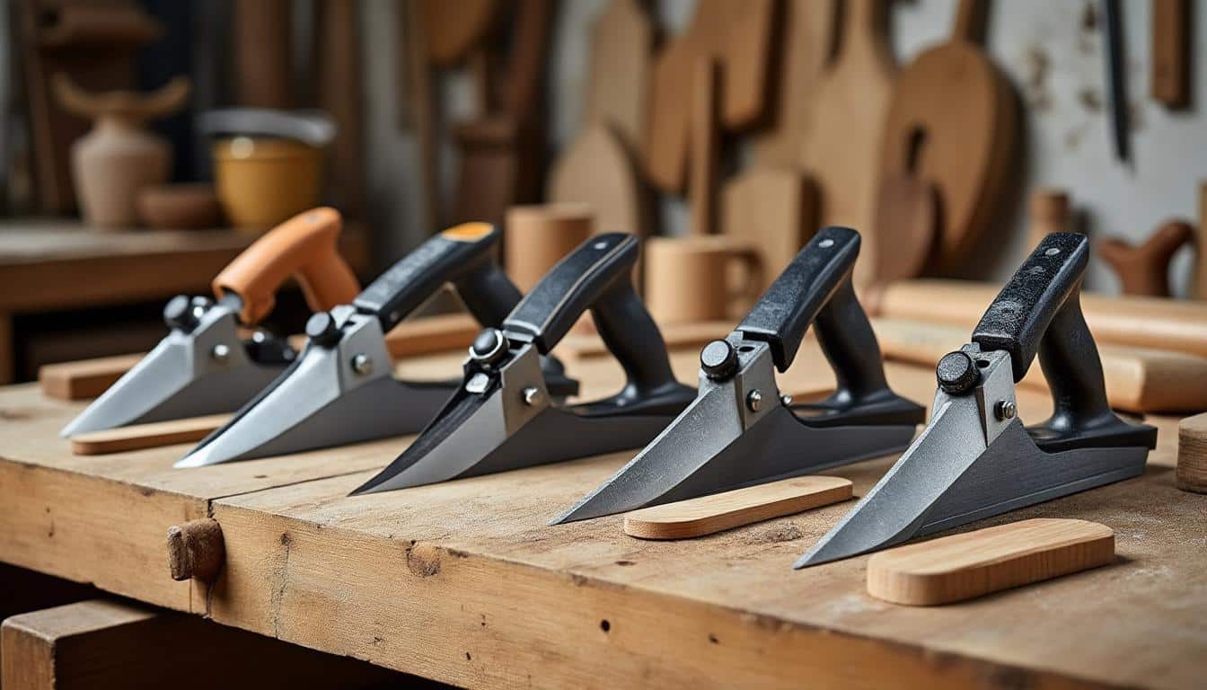 Illustration: Les différents modèles de scies à onglet manuelles et leurs caractéristiques techniques