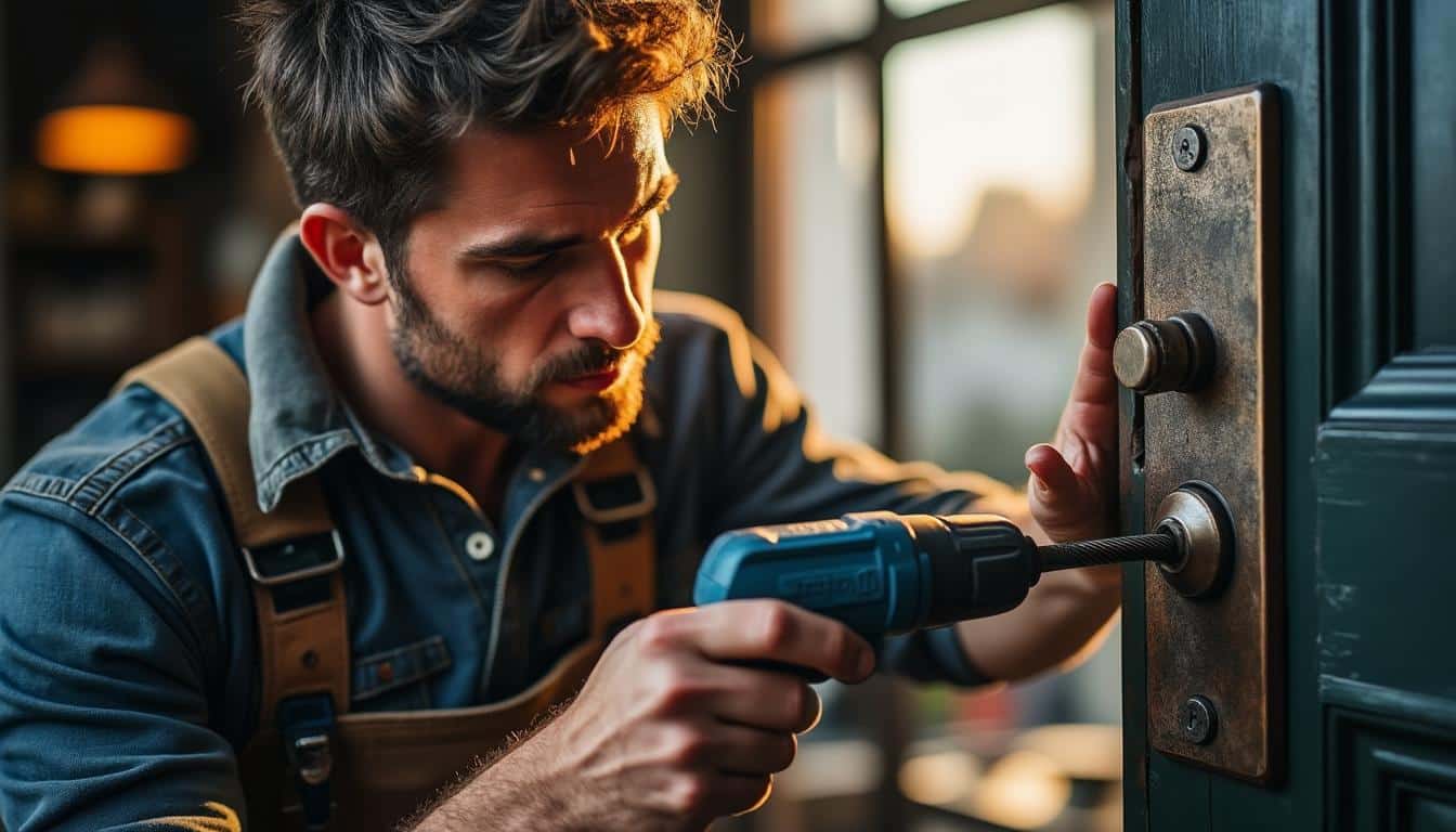 Illustration: Comprendre la technique du perçage d’une serrure : principes et contextes d’usage