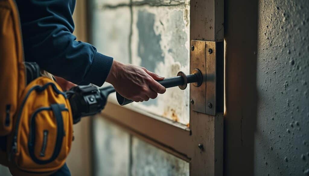 Installer une patère d’entrée au mur grâce à un tournevis
