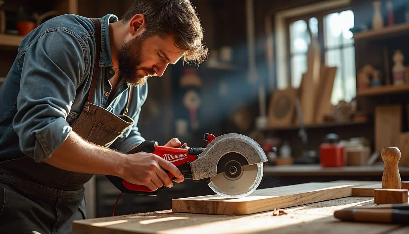 Illustration: Comprendre l’essentiel de la scie à onglet Milwaukee et ses usages