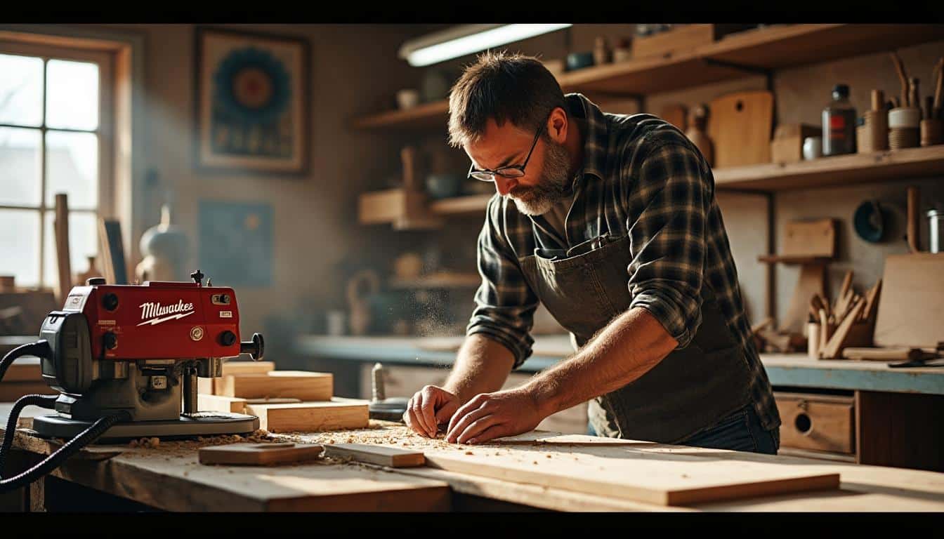 Scie à onglet Milwaukee : puissance et précision pour vos découpes