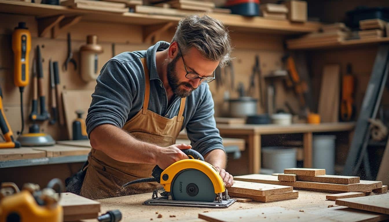 Illustration: Quand privilégier la scie circulaire ou la scie sauteuse selon vos besoins