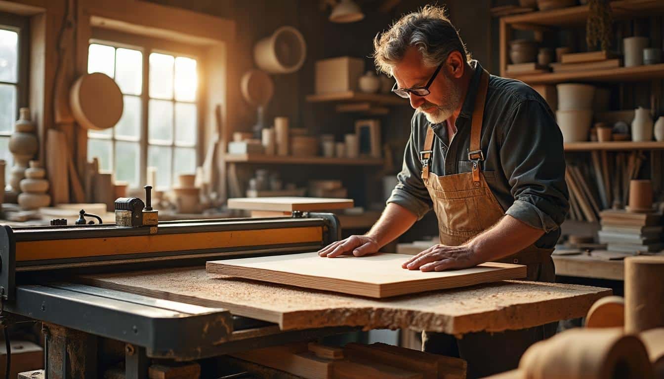 Illustration: Pourquoi choisir une scie sur table équipée d’un chariot coulissant ?