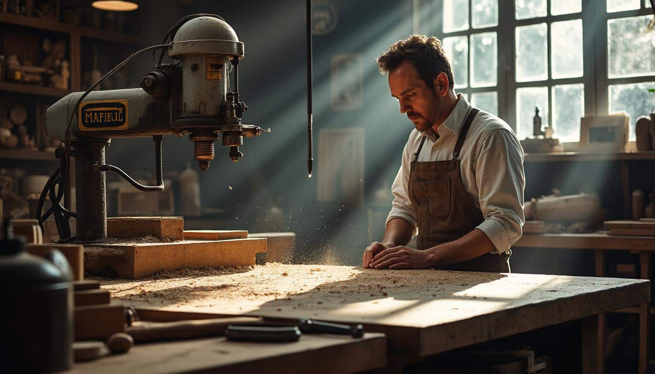 Scie sur table Mafell : précision et robustesse pour pros du bois