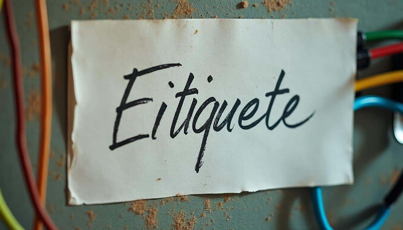 Étiquette du tableau électrique : guide pour un étiquetage clair et sécurisé