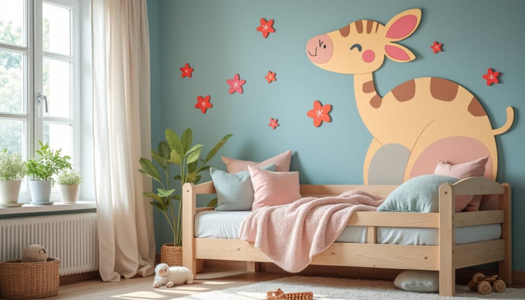 Applique murale chambre enfant : lumière douce et sécurité optimale