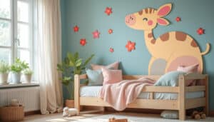 Applique murale chambre enfant : lumière douce et sécurité optimale