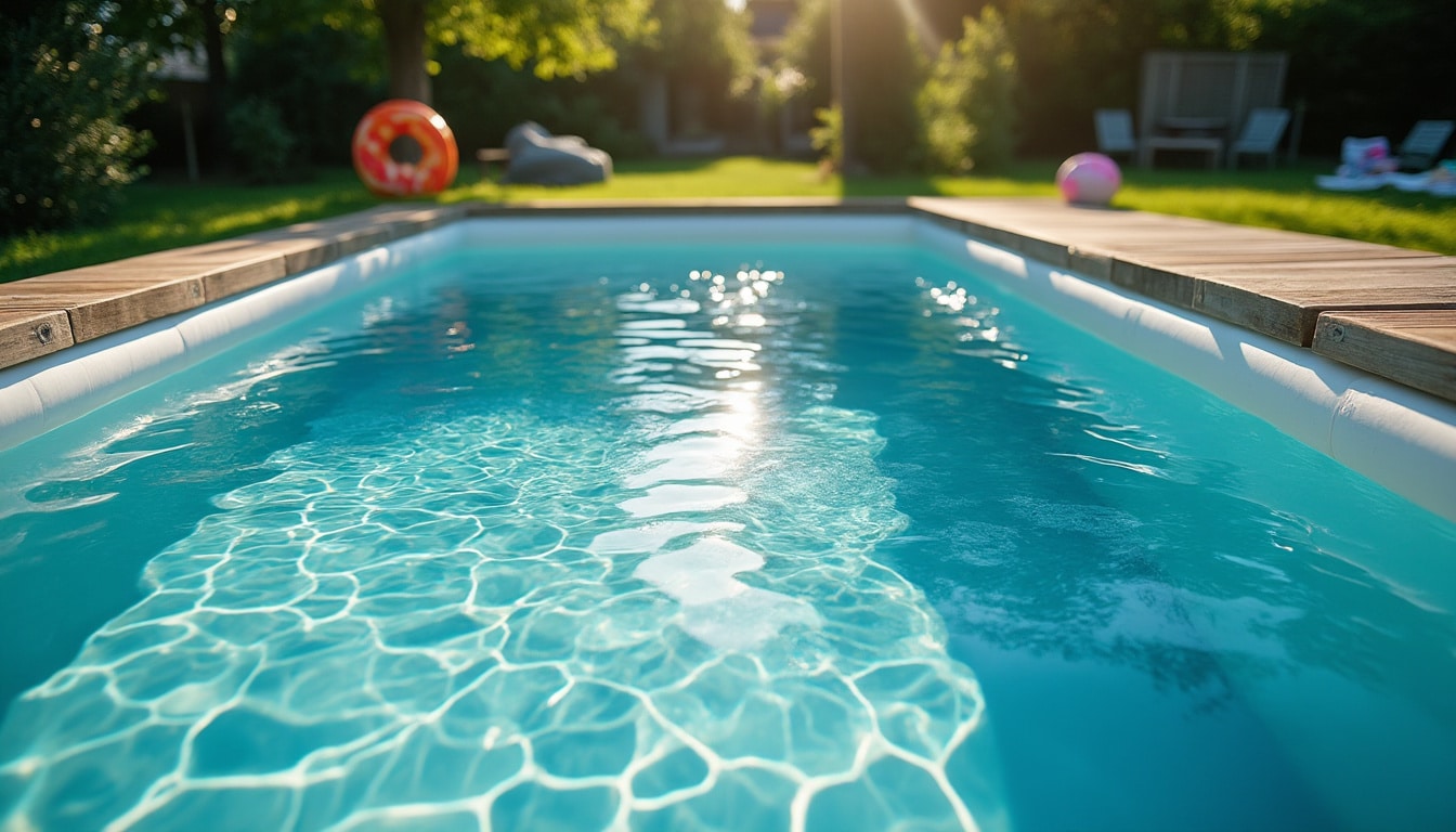 Piscine hors sol à coque rigide : robustesse et installation rapide