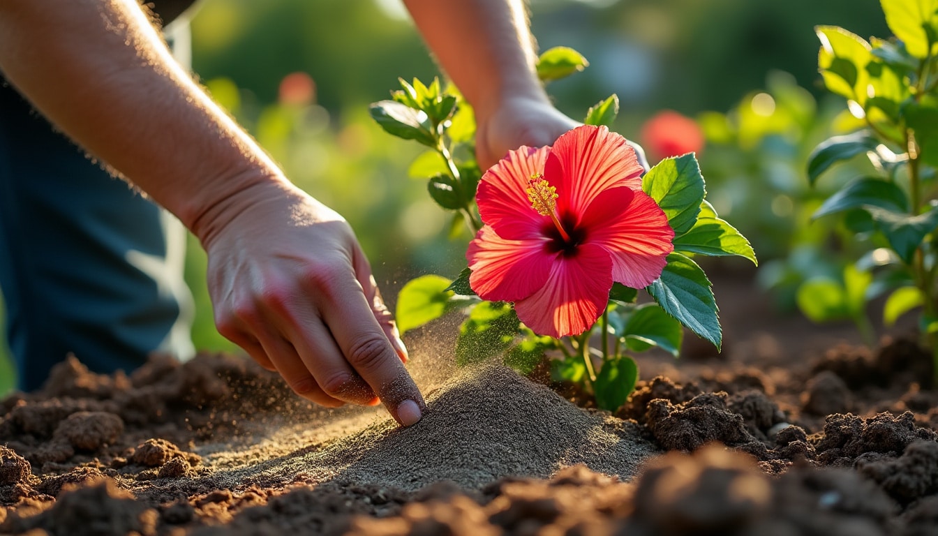 Illustration: Comprendre le rôle essentiel de l’engrais dans la croissance de l’hibiscus