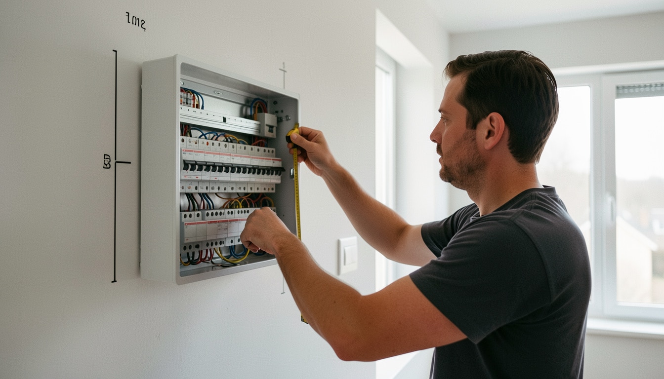 Hauteur d’un tableau électrique : repères et norme