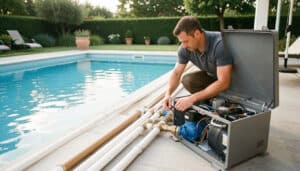 Raccordement d’une pompe à chaleur de piscine