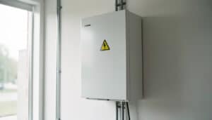 Pictogramme d’armoire électrique et sécurité visuelle